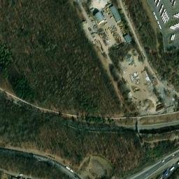 Satellite imagery of [Praha-Hostivař] steel chimney, CZ