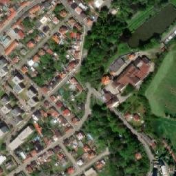 Satellite imagery of [Český Brod] church t., CZ