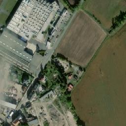Satellite imagery of [Velim] factory chimney, CZ