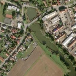 Satellite imagery of [Veltruby] church t., CZ