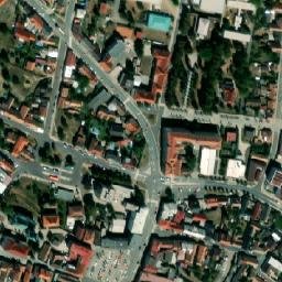 Satellite imagery of Junker Grinding [Holice v Čechách] factory chimney, CZ