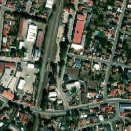 Satellite imagery of [Holice v Čechách] church t., CZ