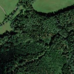 Satellite imagery of [Studené] church t., CZ