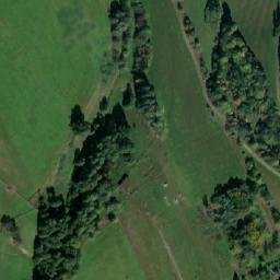 Satellite imagery of [Široká Niva] church t., CZ