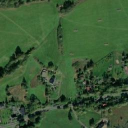 Satellite imagery of [Široká Niva] church t., CZ