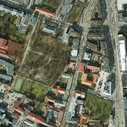Satellite imagery of Barbakan - Gotycka budowla obronna XV w., PL