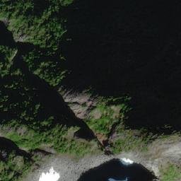 Satellite imagery of Warden Peak, CA