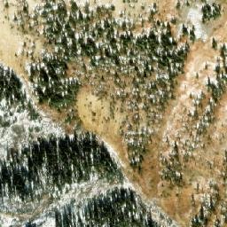 Satellite imagery of Shark Tooth Mountain, CA