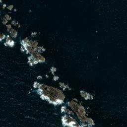 Satellite imagery of Longships, GB
