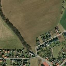 Satellite imagery of [Svárov u Unhoště] church t., CZ