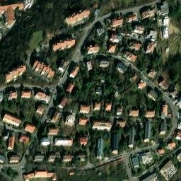 Satellite imagery of [Praha-Košíře] church t., CZ