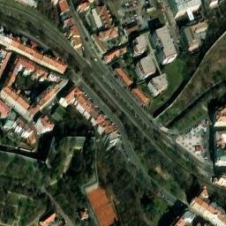 Satellite imagery of Čertův sloup, PL