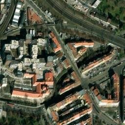 Satellite imagery of [Praha-Nusle] church t., CZ