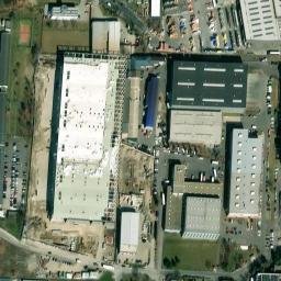 Satellite imagery of [Praha-Hostivař] Factory chimney, CZ