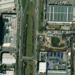Satellite imagery of [Praha-Hostivař] Factory chimney, CZ