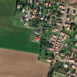Satellite imagery of [Chrášťany-Bylany] church t., CZ