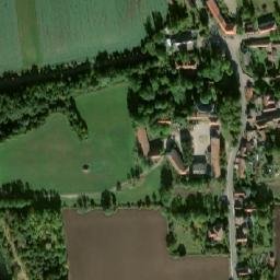 Satellite imagery of [Chrášťany-Chotouň] church t., CZ