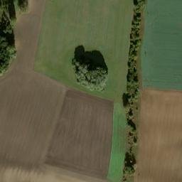 Satellite imagery of [Cerhenice] church sanctus t., CZ