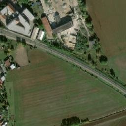 Satellite imagery of [Velim] factory chimney, CZ