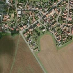 Satellite imagery of [Veltruby] church t., CZ