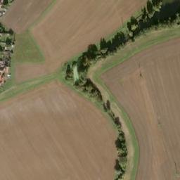Satellite imagery of [Veltruby] church t., CZ