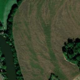 Satellite imagery of [Kunětice] church t., CZ