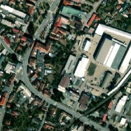 Satellite imagery of Junker Grinding [Holice v Čechách] factory chimney, CZ