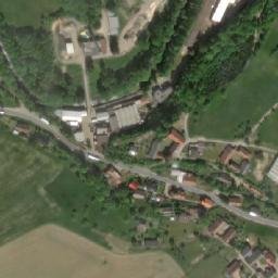 Satellite imagery of Orlican [Sopotnice] factory chimney, CZ