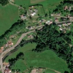 Satellite imagery of Husův sbor [Nekoř] church t., CZ