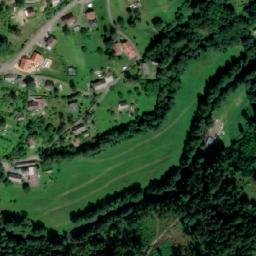 Satellite imagery of Husův sbor [Nekoř] church t., CZ