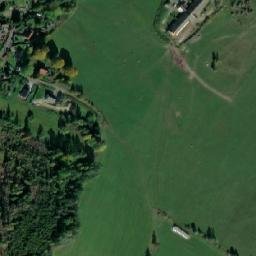 Satellite imagery of [Široká Niva] church t., CZ