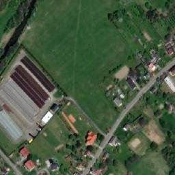 Satellite imagery of [Brantice] church t., CZ