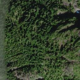 Satellite imagery of Warden Peak, CA