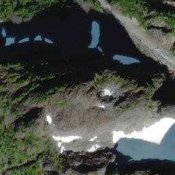 Satellite imagery of Warden Peak, CA