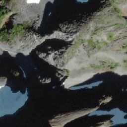 Satellite imagery of Warden Peak, CA