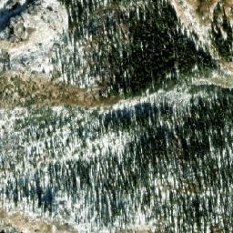 Satellite imagery of Shark Tooth Mountain, CA