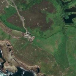 Satellite imagery of Land's End, GB