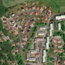 Satellite imagery of [Toužim] church t., CZ