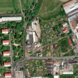 Satellite imagery of [Toužim] church t., CZ