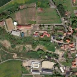 Satellite imagery of [Svárov u Unhoště] church t., CZ