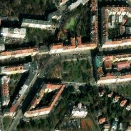Satellite imagery of [Praha-Nusle] church t., CZ