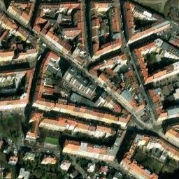 Satellite imagery of [Praha-Nusle] church t., CZ