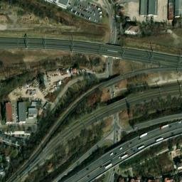 Satellite imagery of [Praha-Strašnice] fireworks telecomunication t., CZ