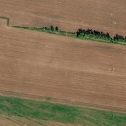 Satellite imagery of [Chrášťany-Bylany] church t., CZ