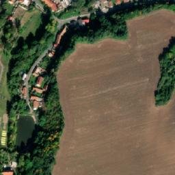 Satellite imagery of [Chrášťany-Bylany] church t., CZ