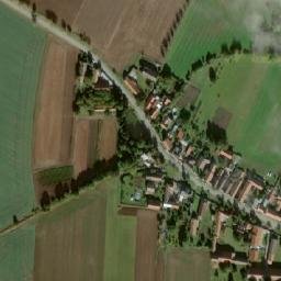 Satellite imagery of [Velim] evangelic church t., CZ