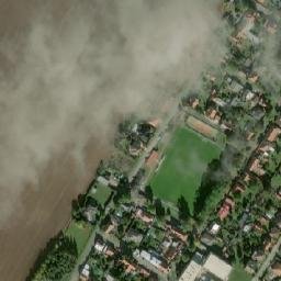 Satellite imagery of [Velim] church t., CZ