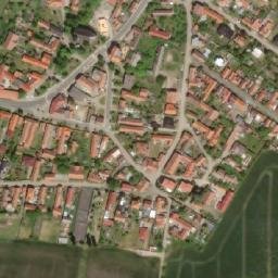 Satellite imagery of [Ovčáry u Kolína] church t., CZ