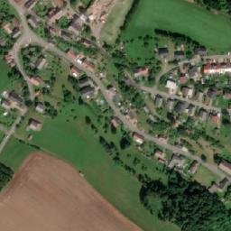 Satellite imagery of Husův sbor [Nekoř] church t., CZ