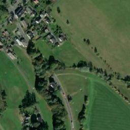 Satellite imagery of [Široká Niva] church t., CZ